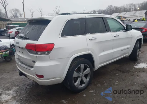 2014 Jeep Grand Cherokee Overland z USA, uszkodzony, nr VIN 1C4RJFCG8EC254822